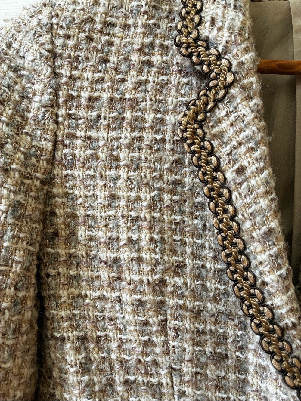 UNIQUE Vintage tweed jacket - Picture 3 of 11